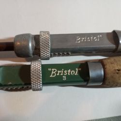 Vintage Bristol Fishing Poles Models 3 And 15