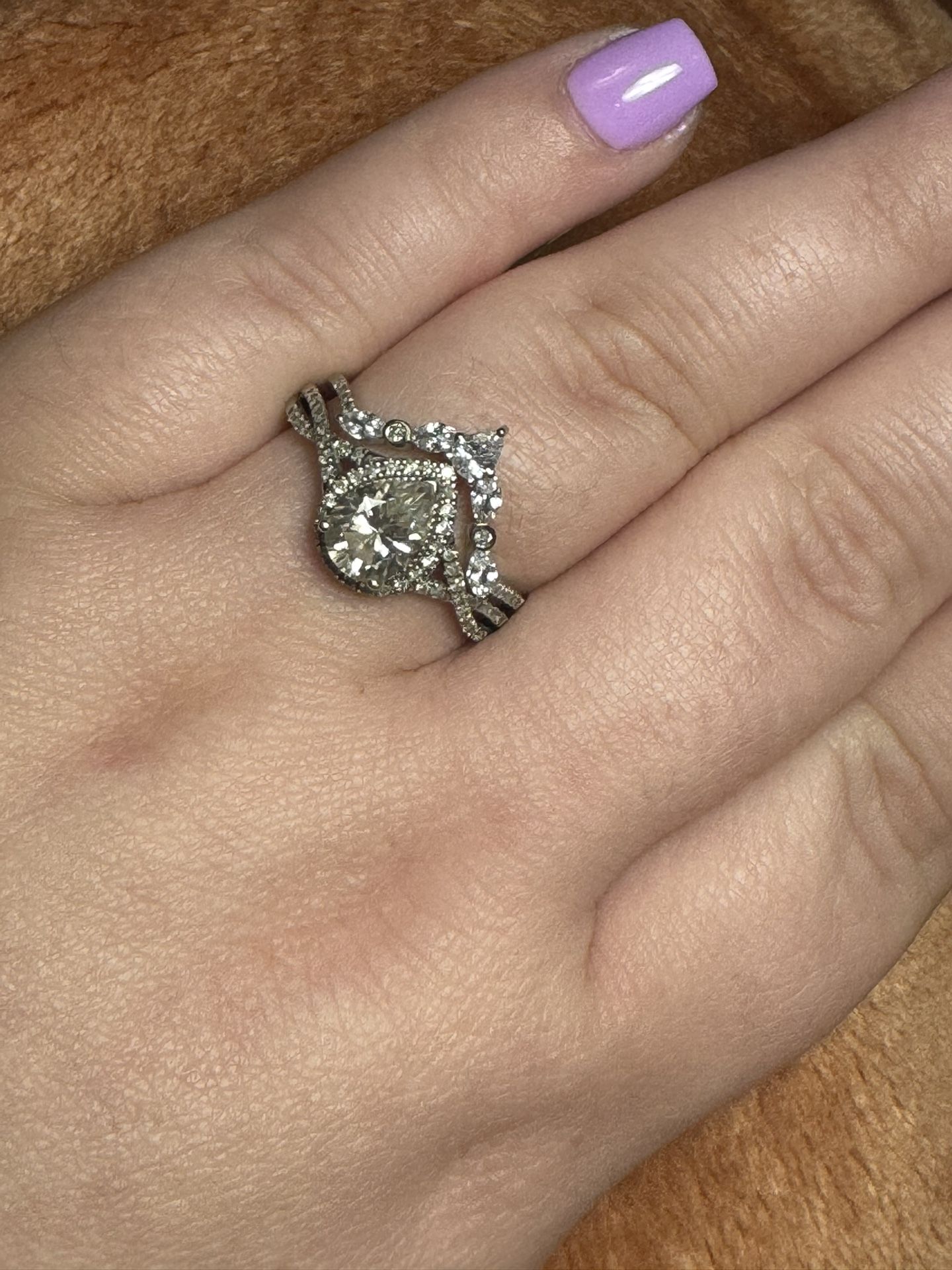 Engagement Ring Set Size 9