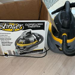 Stinger Wet/Dry Shop Vacuum 