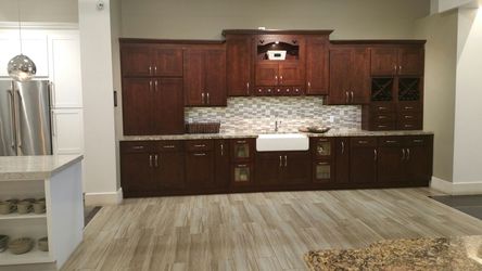 Kitchen cabinets