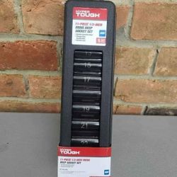 $40 HEAVY DUTY DEEP IMPACT SOCKET SET 11 PCS 1/2" IN METRIC MM DRIVE IMPACT WRENCH SOCKETS