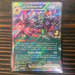 Marnie's Grimmsnarl ex - SV10: Destined Rivals (DRI) Pokemon Card Single