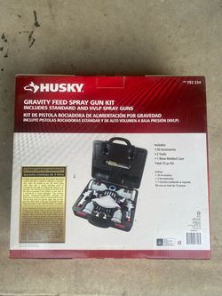 Gravity Feed Spray Gun Kit Husky