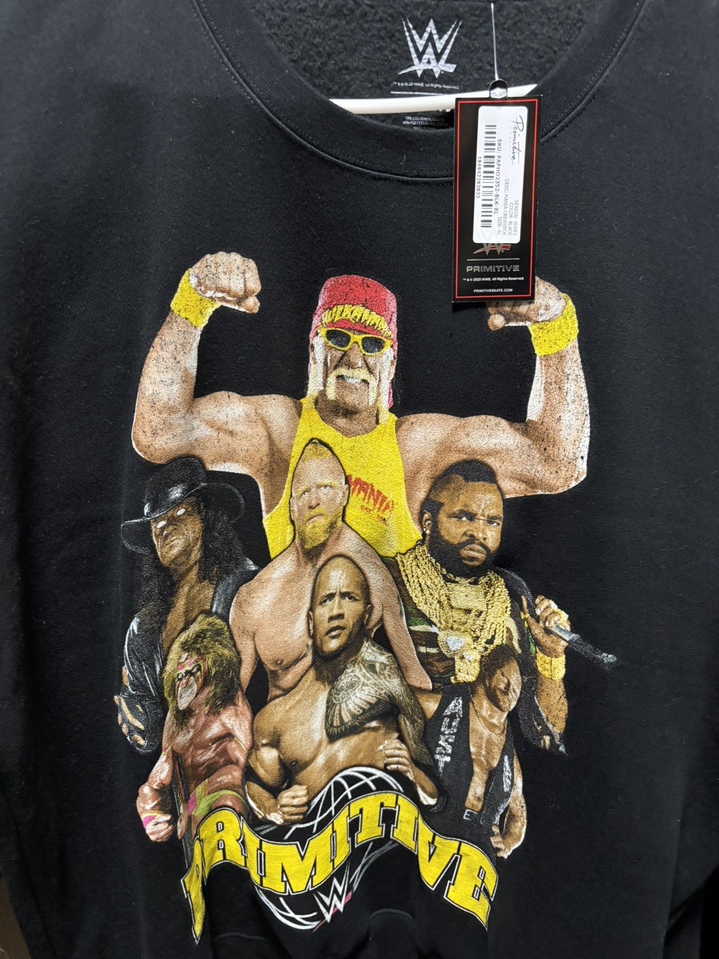 Primitive Sweater WWE Collab 