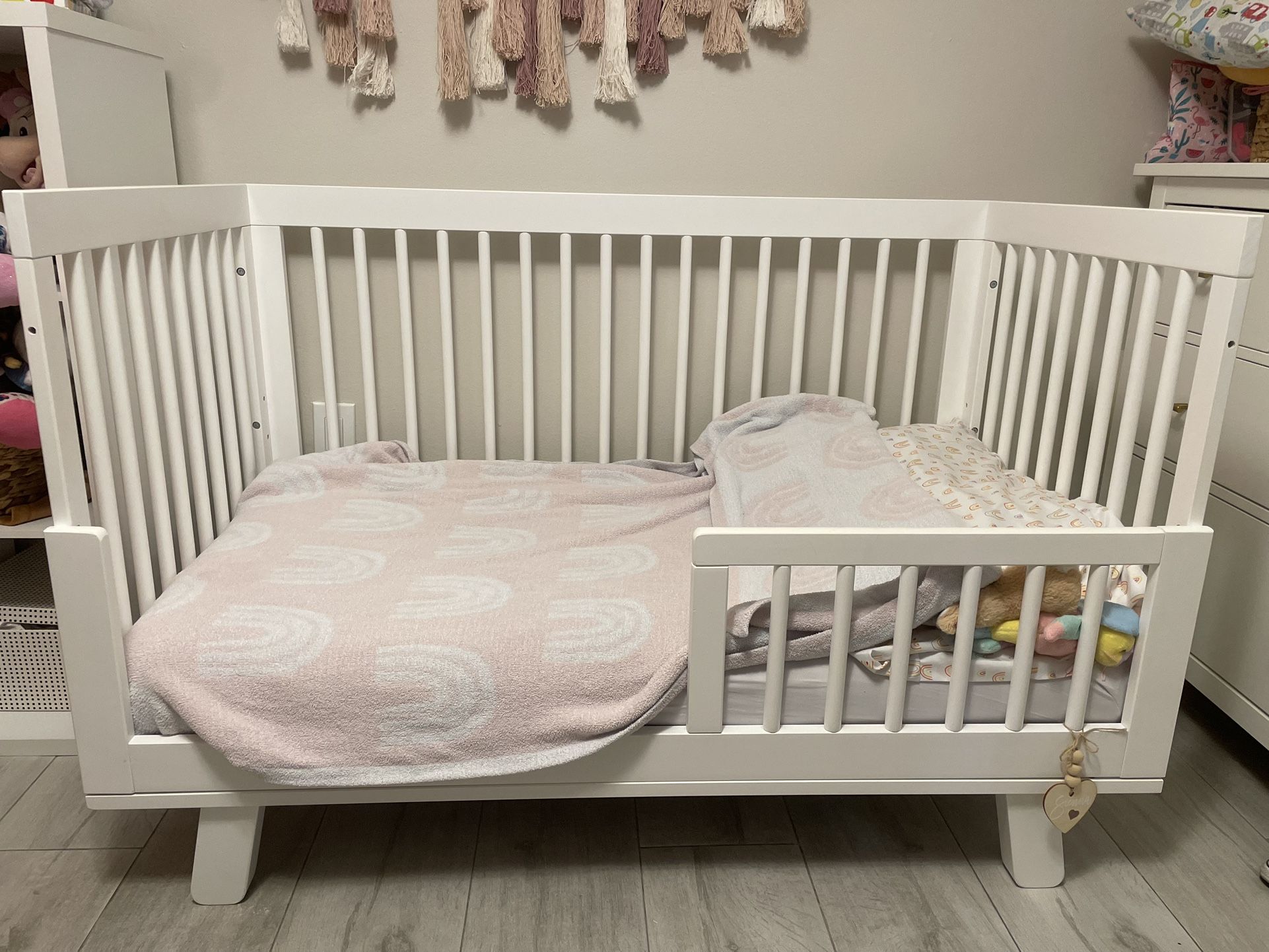 Baby Convertible Crib With Mattress 