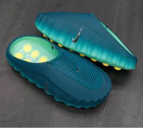 Nike Slide Mules Teal Green