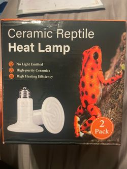 Ceramic reptile heat lamp