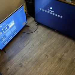 TVs 1 Brand New And 1 Like New 2 Days Used 