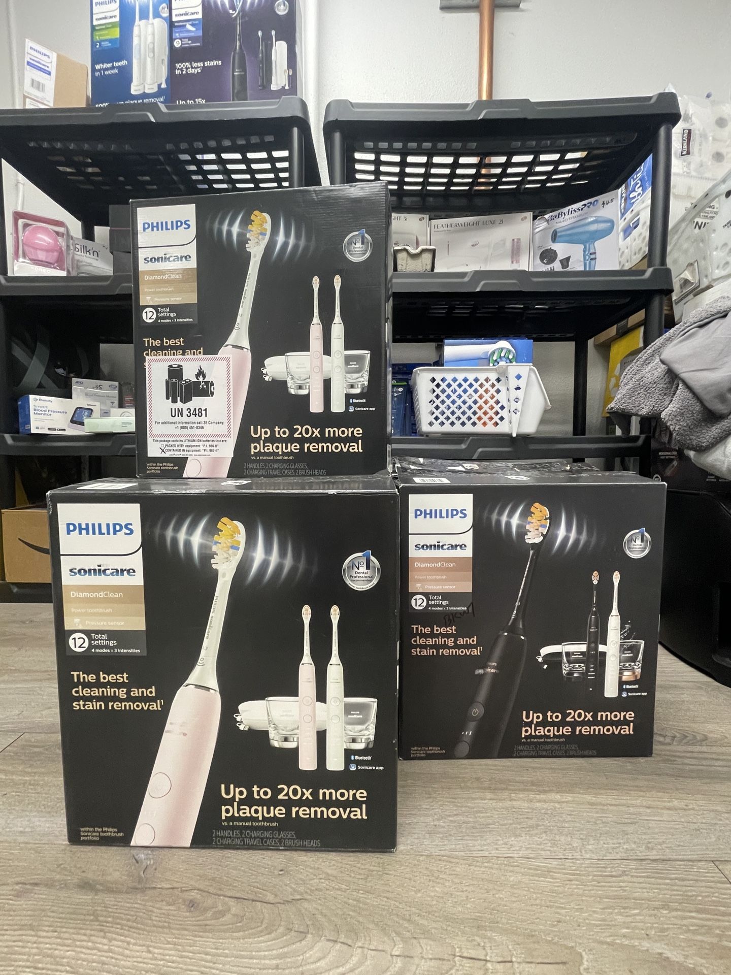 Philips Sonicare DiamondClean Connected Rechargeable Electric Toothbrush 2-pack