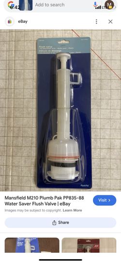 Mansfield M210 Plumb Pak PP835-88 Water Saver Flush Valve | eBay