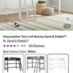 Twin Sized Loft Beds