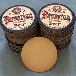 NEW Stack Of 96 Beer Coasters Mount Carbon Bavarian Beer