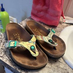 size 37 papillio birks 