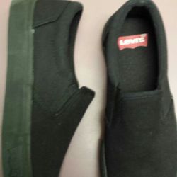 Kids Levi's canvas Slip-On Shoes NEW