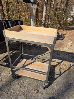 Franklin Bar Cart and Wine Rack