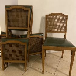 MCM Set Of 5 Legomatic Folding Chairs