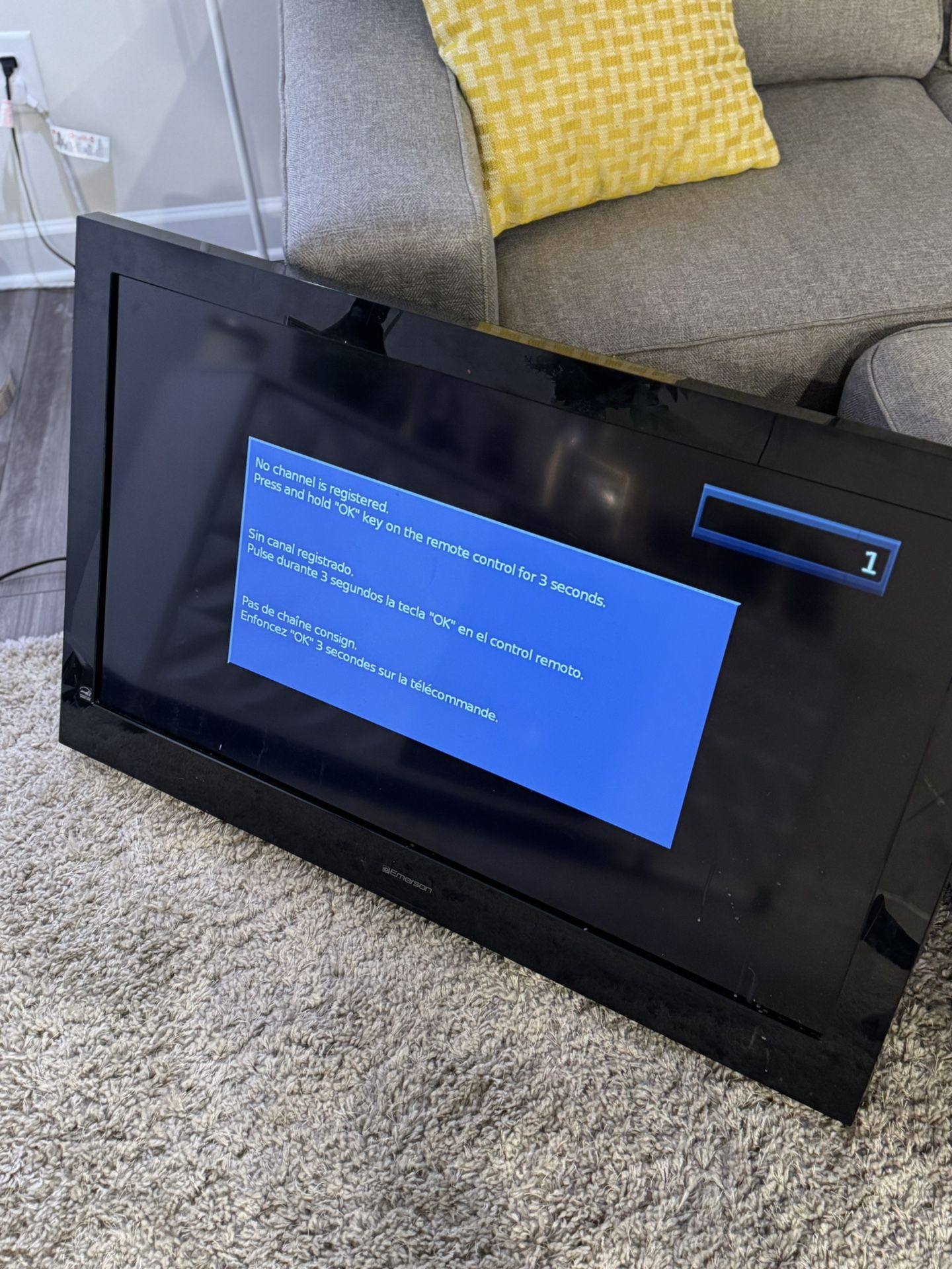 Flat Screen TV Cracked