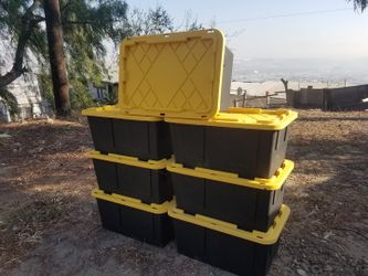Heavy Duty Storage Bins 27 gal capacity