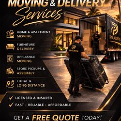 Moving pool table, appliances, pallets, Cabinets, Washer/dryer