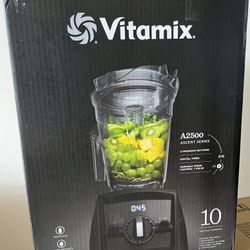 New In Box Never Used Sealed Box Vitamix A2500