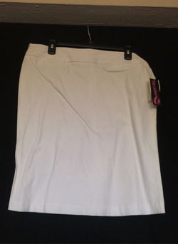 White Pencil Skirt