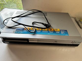 Sony SLV-D360P DVD/VCR Combo – Fully Working, No Remote, No DVD Tray Door