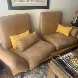Designer Leather Couch
