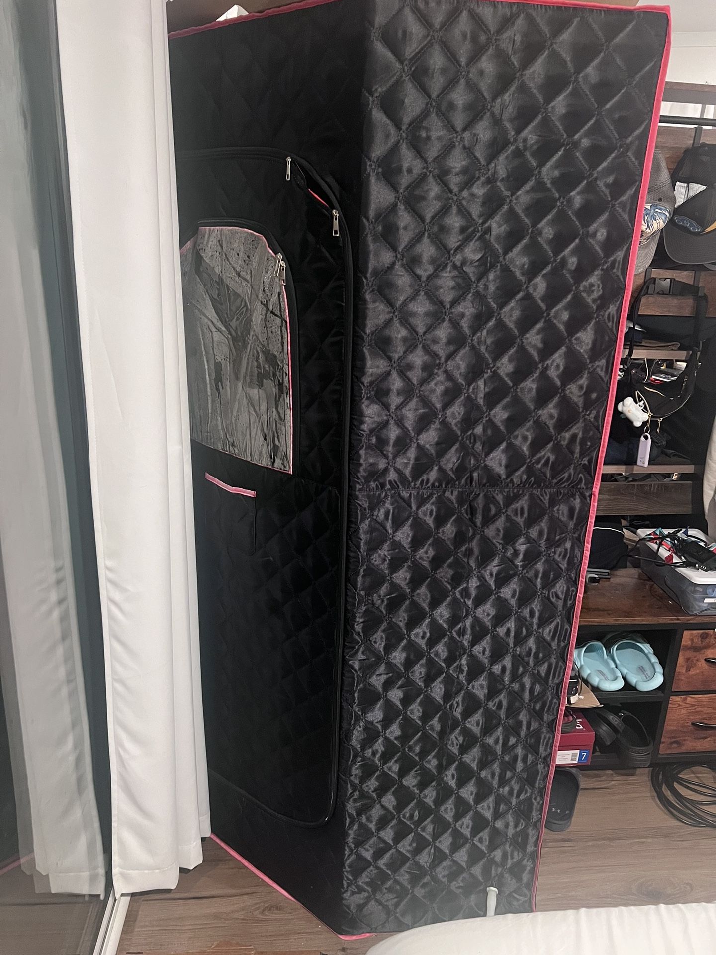 Portable Steam Room Sauna, Works Great And Want To Get A Smaller One. Fits One Person Or Two Standing. Pick Up Only In A Truck Or Van. Originally $139