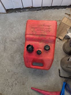 6 gal marine outboard fuel gas tank