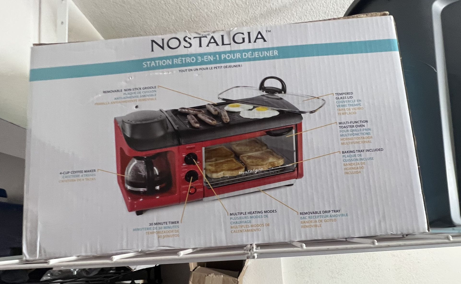 Nostalgia 3-in-1 Breakfast Station