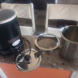 AVANCO KETTLE SOUP WARMER 6QT IN EXCELLENT WORKING CONDITION 