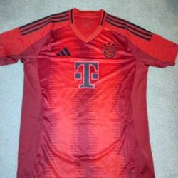 Adidas Red Bayern Munich Home Kit 24-25 