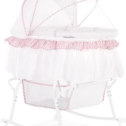 NEW Dream On Me Lacy 2-in-1 Bassinet & Cradle