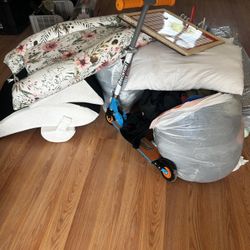 Stuff - Clothes, Tent, Pillows And More 