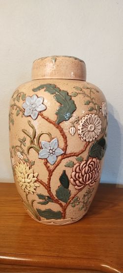 Vintage VASE with Lid.