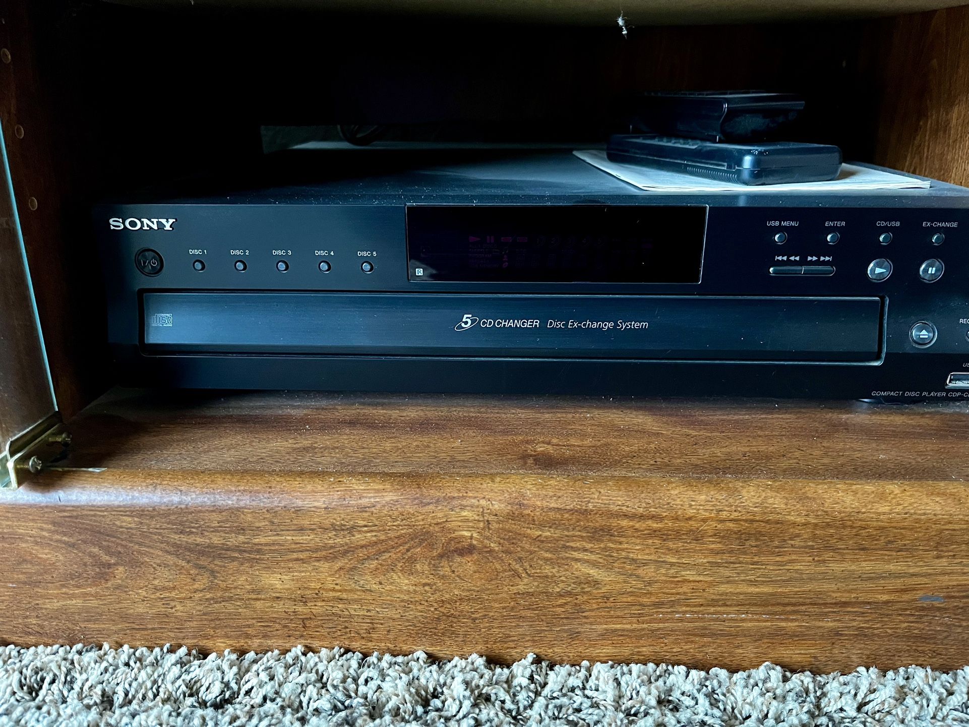 $40 Onkyo Quartz Synthesized Tuner Amplifier TX-910