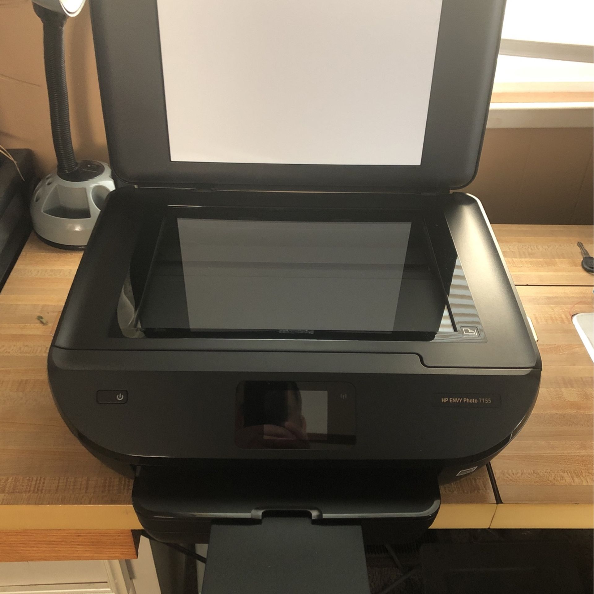 Hp envy photo 7100 all in one series printer black color for sale in