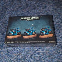 Warhammer 40k space Marine bike squad box