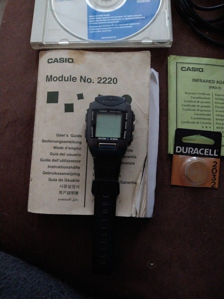 Casio Wrist Camera