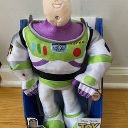 Disney Pixar Toy Story 4 Bendable Buzz Lightyear Plush, Brand NEW! Porch Pickup or Can Ship!