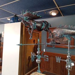 Wind Veins Moose, Fish, Mermaid,  Pig 