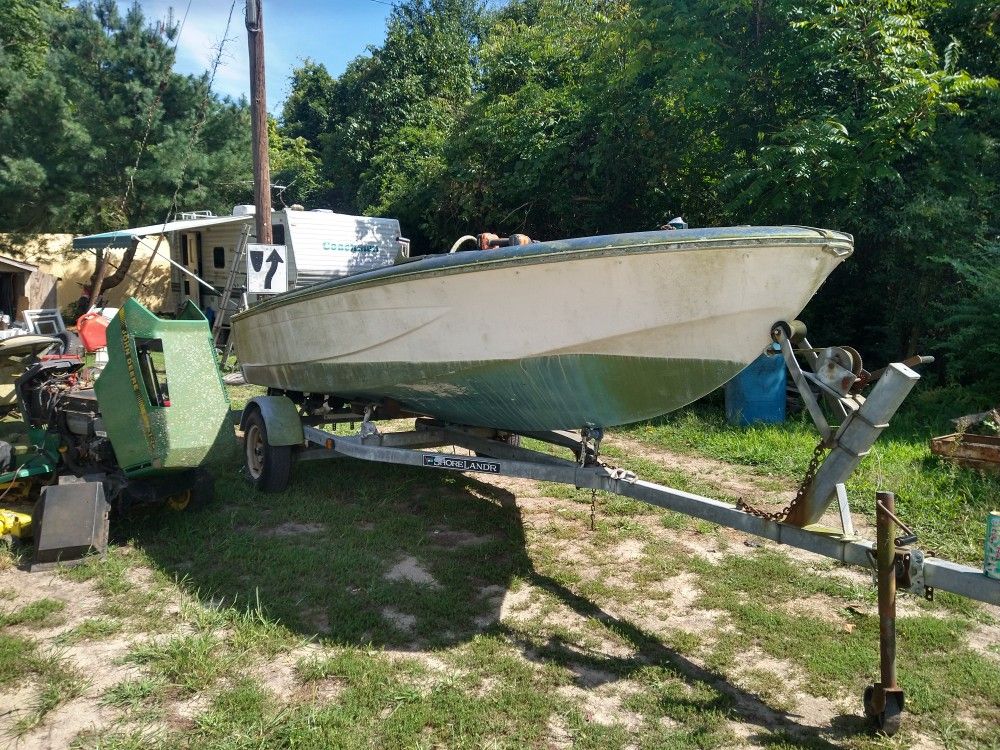 1963 Boat Motor And Trailer Project Boat