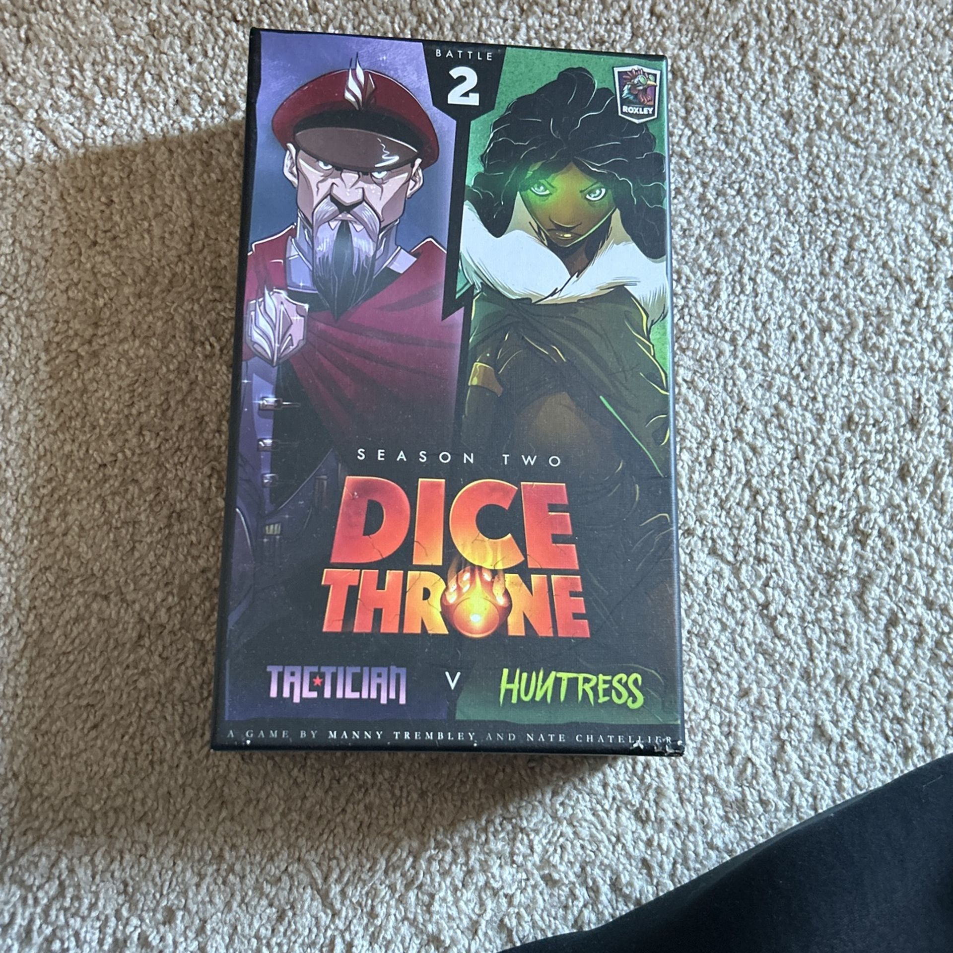 Dice Throne Season 2 Tactician And Huntress Characters