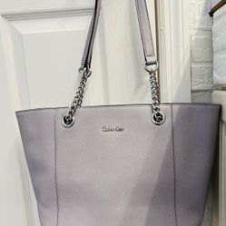 Large Tote Bag Calvin Klein Lavender 