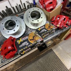 FORD SUPERDUTY EXCURSION 99-05 POWERSTOP Z36 EXTREME BRAKES ROTORS CALIPERS