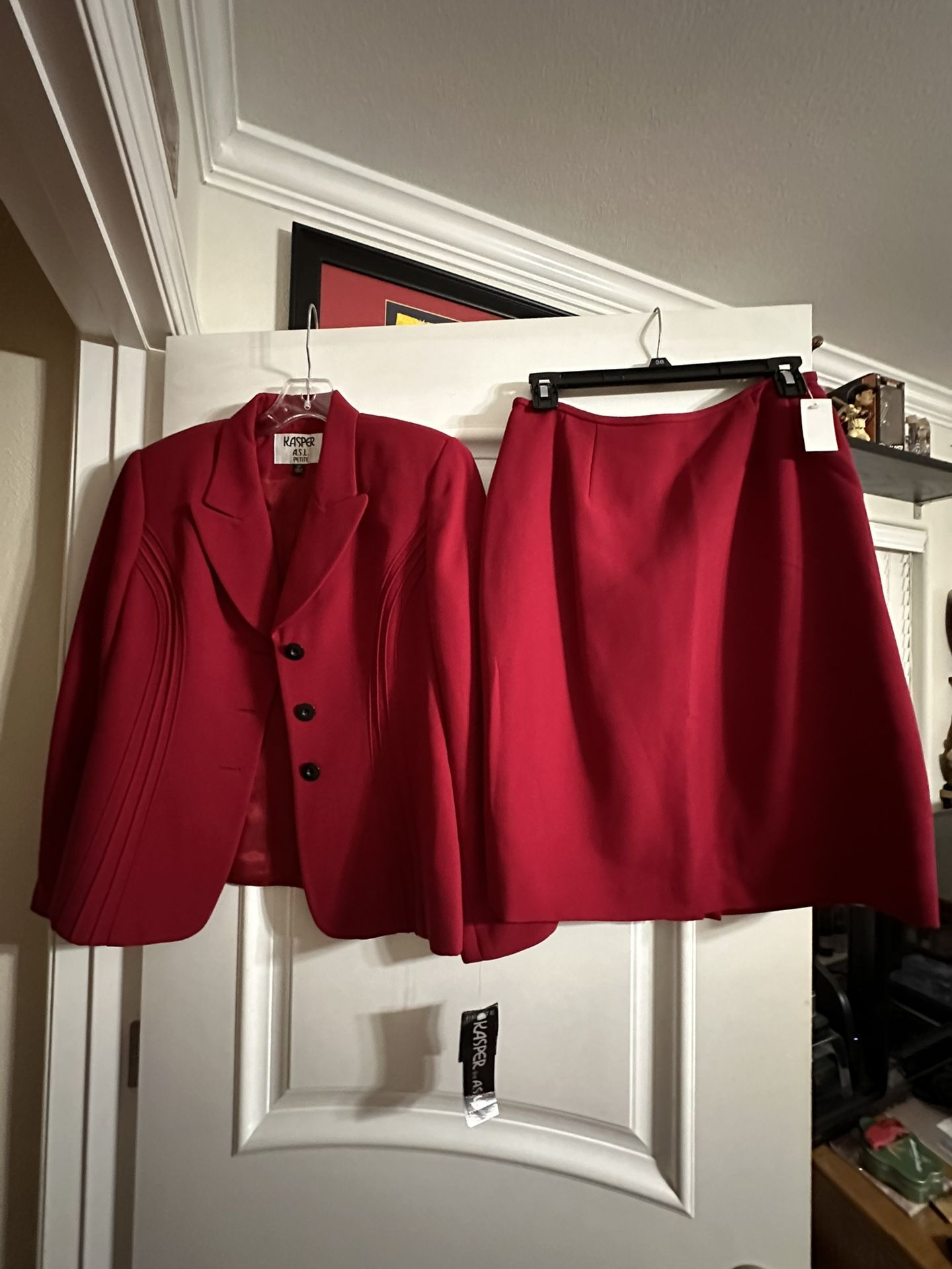 Beautiful Red Suit- Never Worn