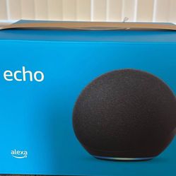 Amazon Echo (newest model), With premium sound, smart home hub, and Alexa, Charcoal