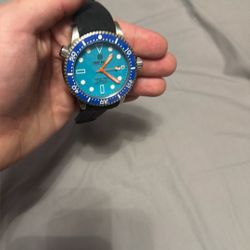 Deep Blue Watch