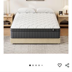 Twin Size Mattress,12 Inch Memory Foam and Pocket Spring Hybrid with Zero Pressure Mattresses in a Box,Motion Isolation,Strong Edge Support,Medium Fir