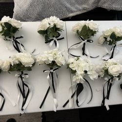 Bridesmaids flower bouquet-10ct